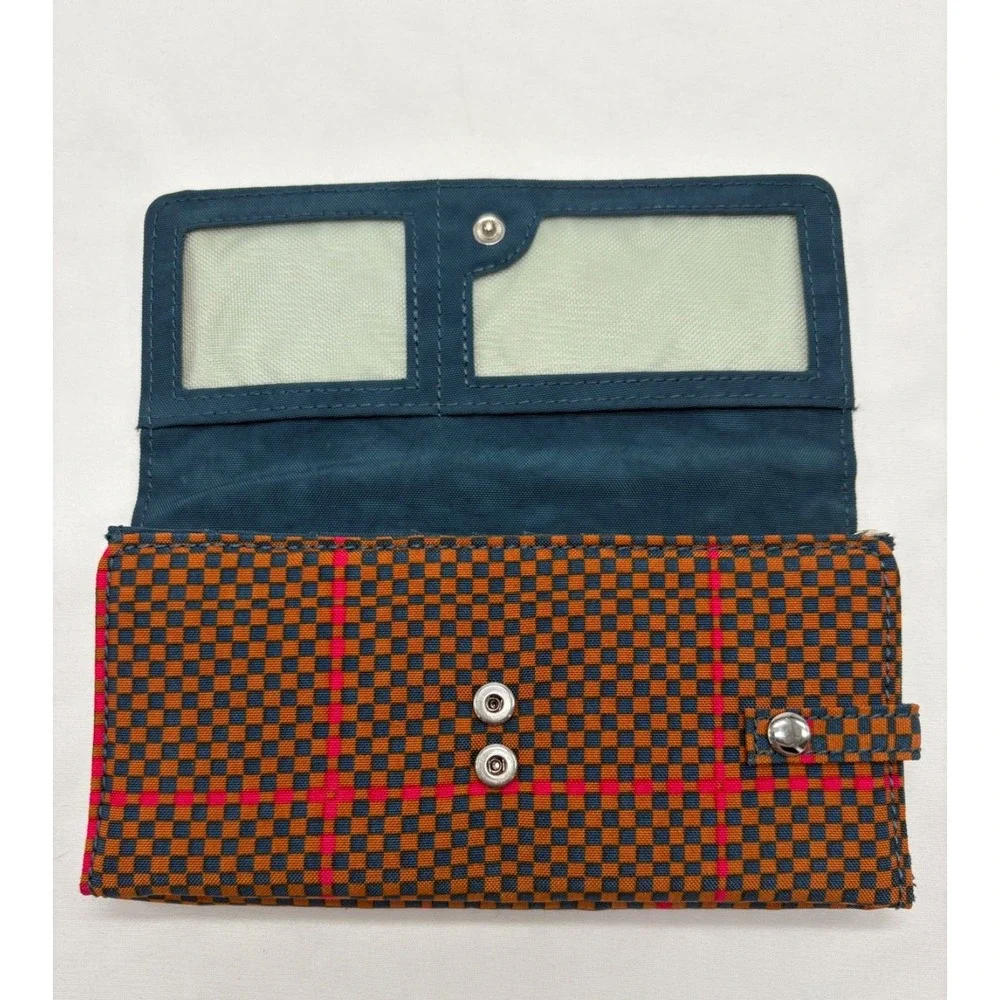 Kipling Brownie Organizer Wallet Trifold 7.5